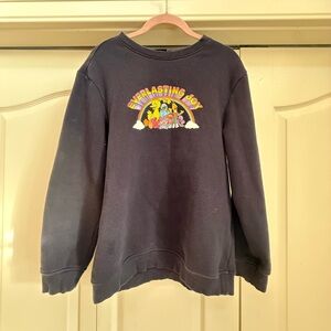 SESAME STREET X H&M | Black Rainbow Graphic Sweatshirt